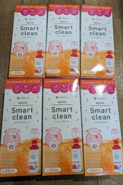 ☆正規品6本☆メニコン　エピカスマートクリーン300ml 35日分 容器付