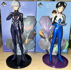 【美品】エヴァンゲリオン フィギア渚カヲル 碇シンジ