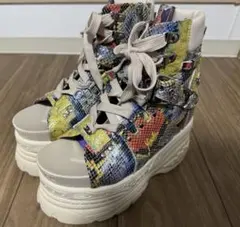 YOSUKE 直営SHOP限定厚底サンダル マルチ