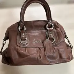 Coach ブラウン ハンドバッグ y2k vintage 2way