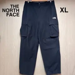 ザノースフェイス　カーゴパンツ　XL ブラック　刺繍ロゴのサムネイル