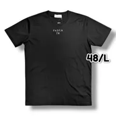 サンタフェ Santa Fe 異素材切替 ロゴアップリケ Tシャツ 48 mg2 