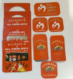 Mrs. GREEN APPLE ステッカー 2枚セット