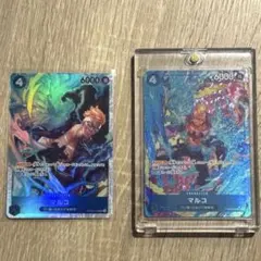 ワンピースカード THE BEST2 マルコ SR／SRパラレル　2枚セット