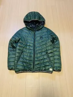 スコッチ＆ソーダ キッズ 14/164 リバーシブル パファージャケット 緑