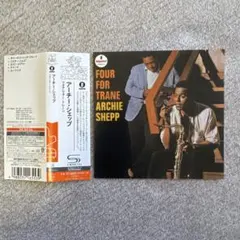 国内盤帯付中古CD archie shepp / four for trane
