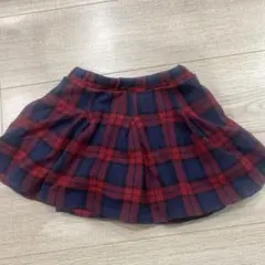 petit main チェックスカート 90