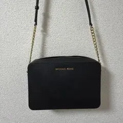MICHAEL KORS ブラック ショルダーバッグ