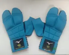 Mizuno 空手用グローブ 青 赤