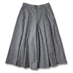 タグ付き 24AW 23区 シルクネップヘリンボーン ガウチョ パンツ 48