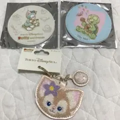 ダッフィーとフレンズ ストラップとコースターセット