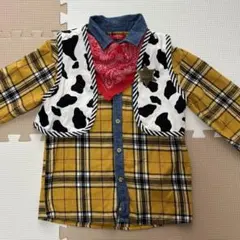 【美品】ウッディ風コーデ セット140cm