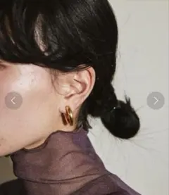 TODAYFUL　Middle Hoop Earring ミドルフープイヤリングのサムネイル