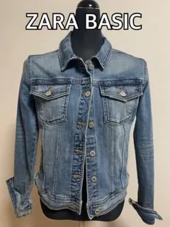 【送料無料】ZARA BASIC ザラベーシック デニムジャケット