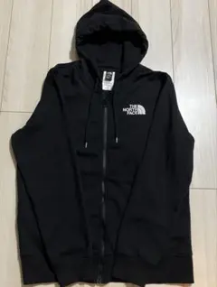 ノースフェイス フルジップ パーカー US限定 裏起毛(L)黒 181130