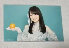 乃木坂46　賀喜遥香　ミニ生写真　ネーブルオレンジ①