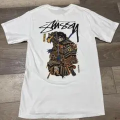 90年代【STUSSY】 葛飾北斎 浮世絵 Tシャツ ビンテージ　USA製 ボロの美学】Stussyオールドステューシー 葛飾北斎 富嶽百景 T