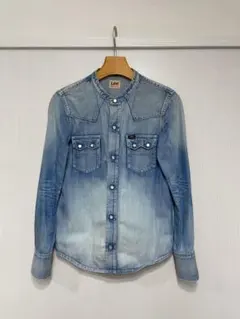 Lee デニムブルー 長袖シャツ