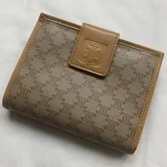 希少】CELINE セリーヌ マカダム柄 がま口 長財布 トリオンフ - メルカリ