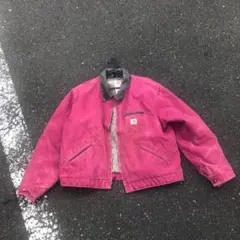 Carhartt デトロイトジャケット VRS ローズサーモンピンク Carhartt デトロイトジャケット VRS ローズサーモンピンク