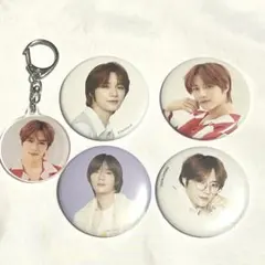 TXT ボムギュ アクリルキーホルダー 缶バッジ 缶バ アクキー