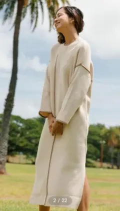 Mie×BAYFLOW ニットワンピース