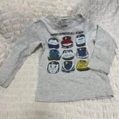 プラレール キッズ服 長袖Tシャツ 120cm