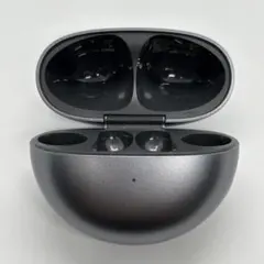 中古美品/充電ケースのみ/HUAWEI FreeClip/ブラック/黒/りのサムネイル
