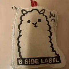 B SIDE LABEL 羊デザインポーチ
