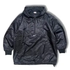 美品 ヴィンテージ NIKE アノラックパーカー XL メッシュ ジップ フード