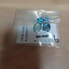 MARY QUANT ヘアピン 2個セット ブルー系のサムネイル