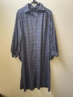 ユニクロC　ベルテッドシャツワンピース