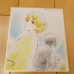 水彩風キャラクターイラストブロマイド