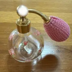 Mikado 花柄香水瓶 ピンクスプレー