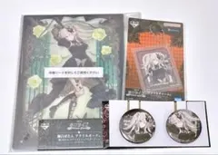 一番くじ　獅白ぼたん 缶バッジ アクリルボード アクリルチャーム