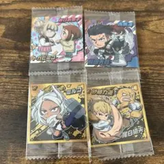 ヒロアカ ウエハース シール トガヒミコ 麗日お茶子 轟焦凍 飯田天哉 ミルコ