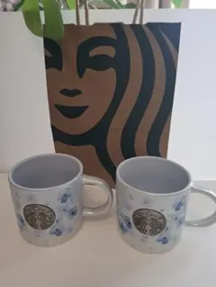 Starbucks SAKURA2026マグメダルエアリーブルー2個セット