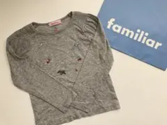 familiar 長袖Tシャツ　カットソー 120