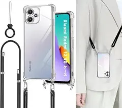 新品 Xiaomi Redmi 12 5G ケース ショルダー ストラップ付き - メルカリ