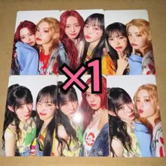 ITZY Algorhythmトレカ 初回限定盤 ユニット 6種コンプ ⑦