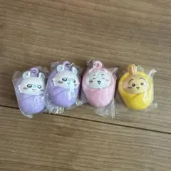 ちいかわ モモンガ うさぎ ガチャガチャ キーホルダーセットのサムネイル