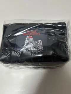 エニマイくじ　富江×ハローキティ D賞　マルチポーチ(ブラック)黒