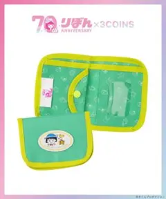 3COINS スリーコインズ 二つ折り財布 ちびまる子ちゃん りぼん70周年