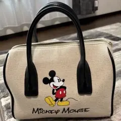 リリーブラウン　ミッキーマウス　ミニボストン　ショルダーバックのサムネイル