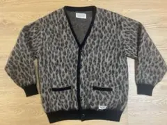 期間限定　出品　即完売　ワコマリア　レオパード柄 モヘアカーディガン　Tシャツ