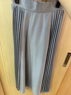 NaturalBeautyBasic　サイドプリーツ　ロングスカートサイズS