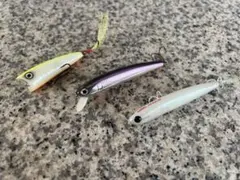 HMKL ハンクル　K-1 ミノー　K-0 ポッパー　ジョーダン　セットのサムネイル
