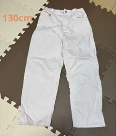 【130cm ワイドフィットジーンズ】UNIQLO 長ズボン ピンク