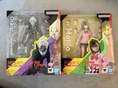 s.h.figuarts オカルン(変身)、モモ　ダンダダン　2点セット
