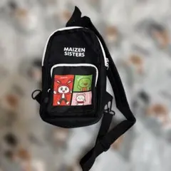 美品⭐︎まいぜんシスターズ　MAIZEN SISTERS ボディバッグ ブラック